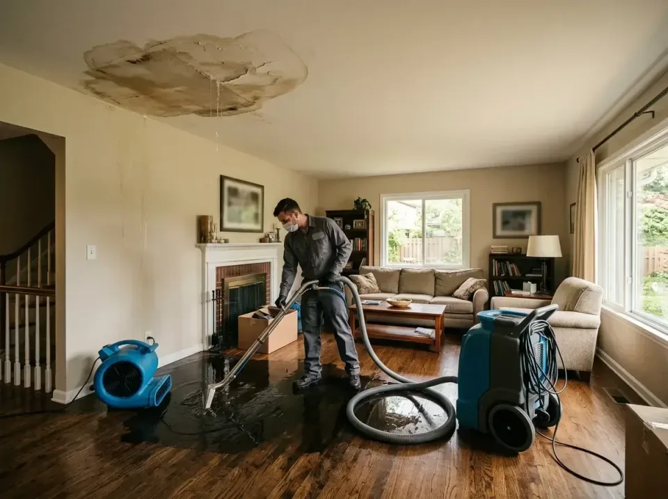 attic-pipe-burst-ceiling-drip-008 — frequently asked questions, Water Damage Restoration & Carpet Care in Manistee, MI